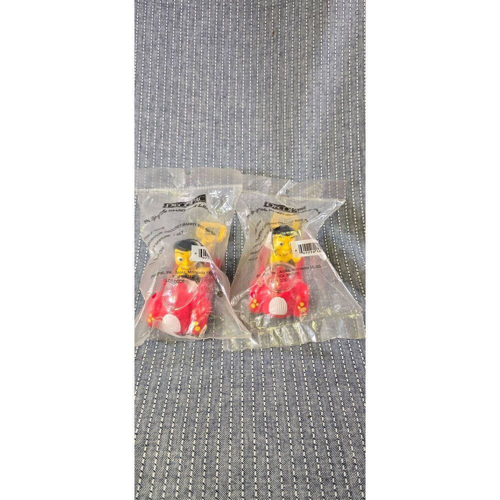 Set of 2 DecoPac Bee Movie BarryBee Racer Cake Topper
